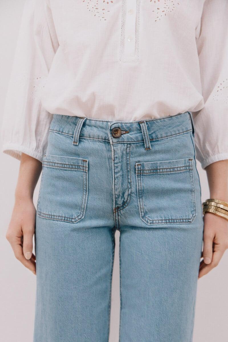 pedro del hierro Jeans marine bolsillos tencel Outlet online