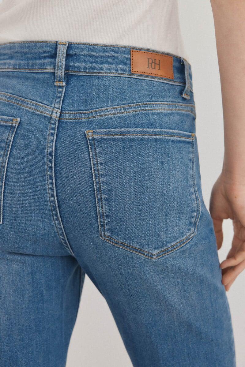 pedro del hierro Jeans flare cropped Rebajas
