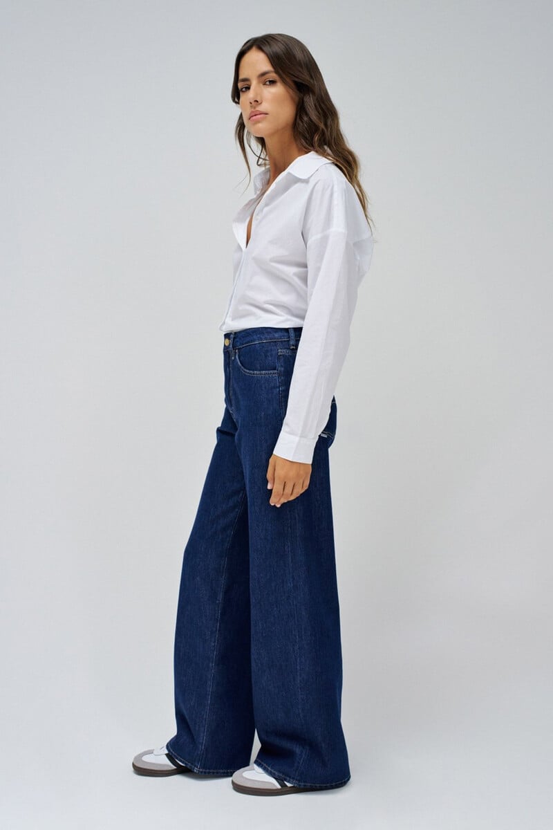 pedro del hierro Jeans wide leg Descuento