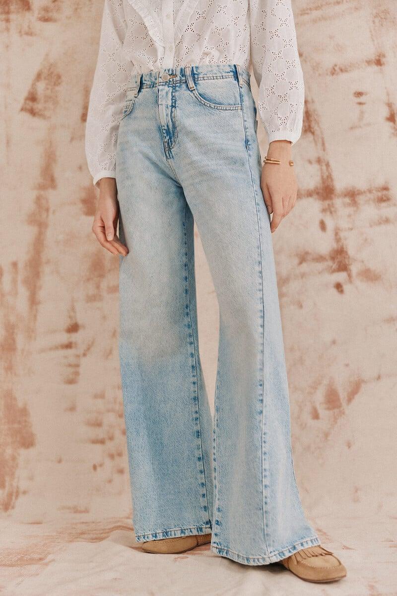 pedro del hierro Palmira. Jeans anchos Mejor oferta