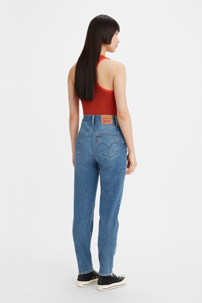 pedro del hierro Jeans Mom Tiro Alto Solo hoy