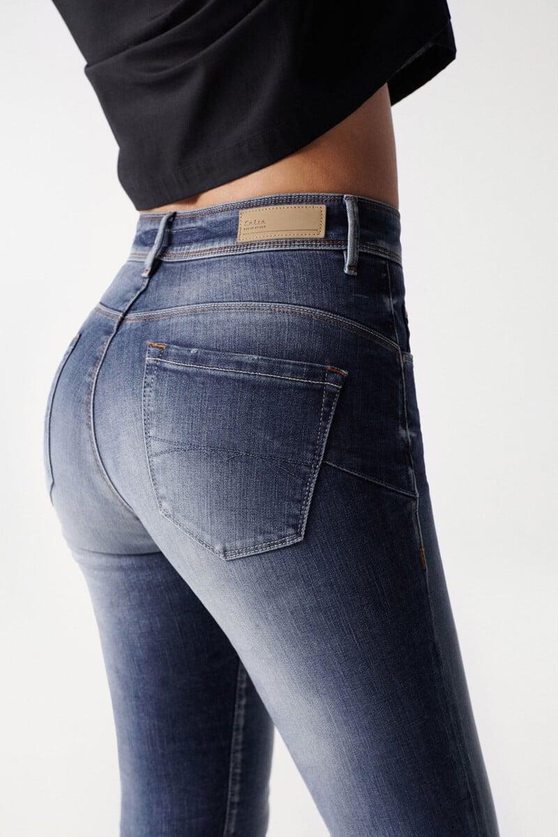 pedro del hierro Vaqueros faith push in cropped lavado premium Superdescuento