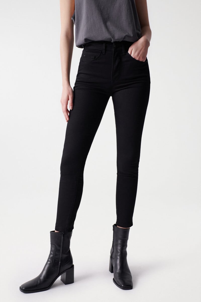 pedro del hierro Vaqueros faith push in cropped Grandes descuentos