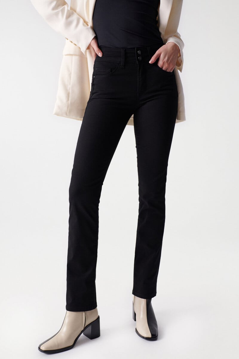 pedro del hierro Vaqueros secret push in slim true black Limitado a 3 días
