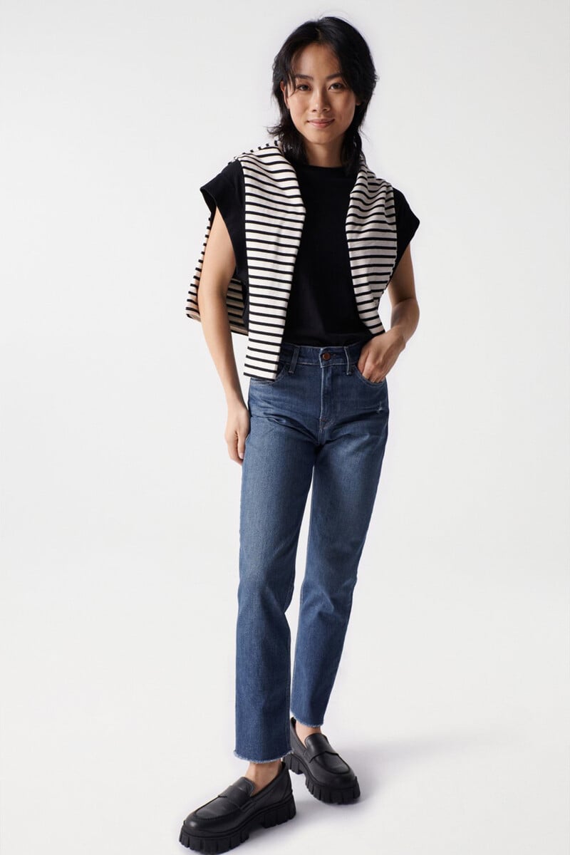pedro del hierro Vaqueros true cropped slim En oferta