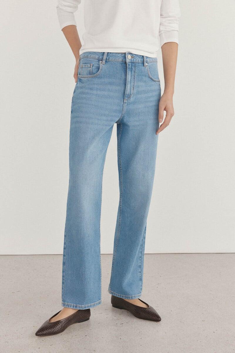 pedro del hierro Jeans straight basic Última moda