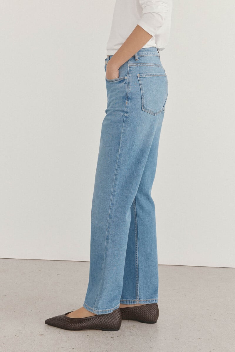 pedro del hierro Jeans straight basic Última moda