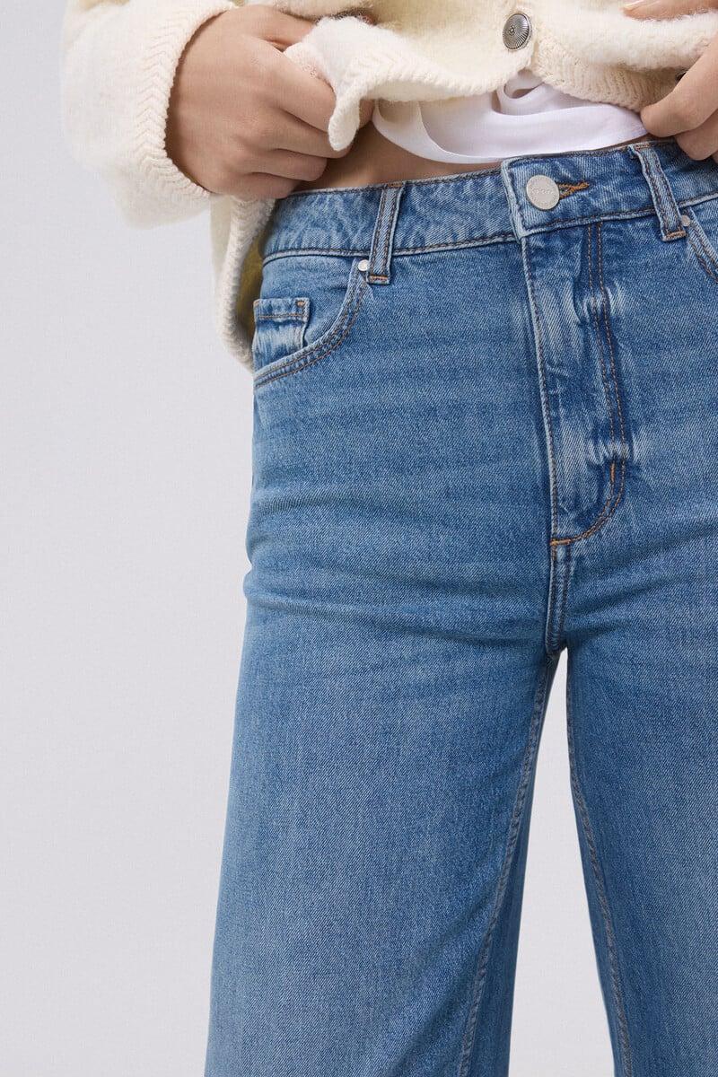 pedro del hierro Pantalones vaqueros wide leg full length Outlet