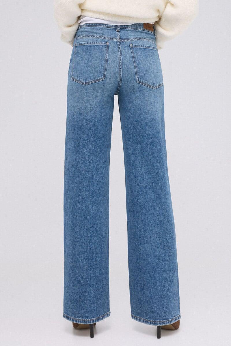 pedro del hierro Pantalones vaqueros wide leg full length Outlet