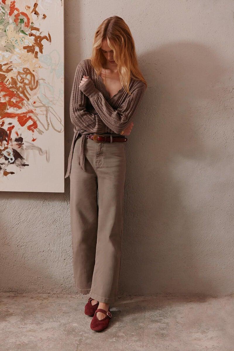 pedro del hierro Briana. Jeans wide leg En oferta