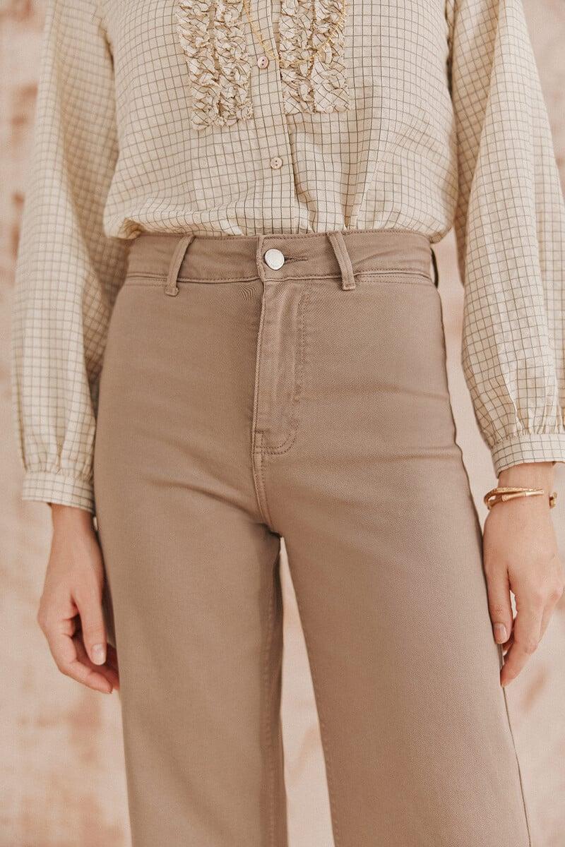 pedro del hierro Briana. Jeans wide leg En oferta