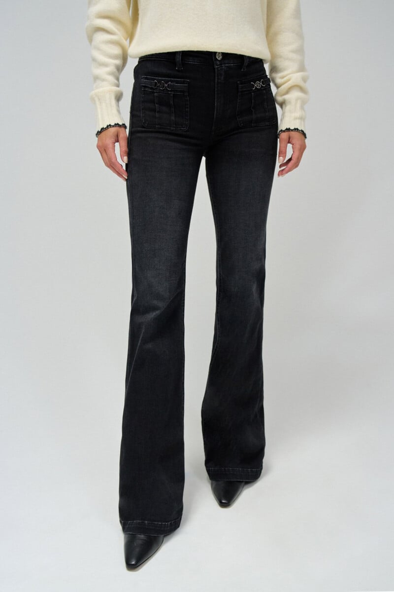 pedro del hierro Jeans Destiny push up bootcut con bolsillos Mejor oferta