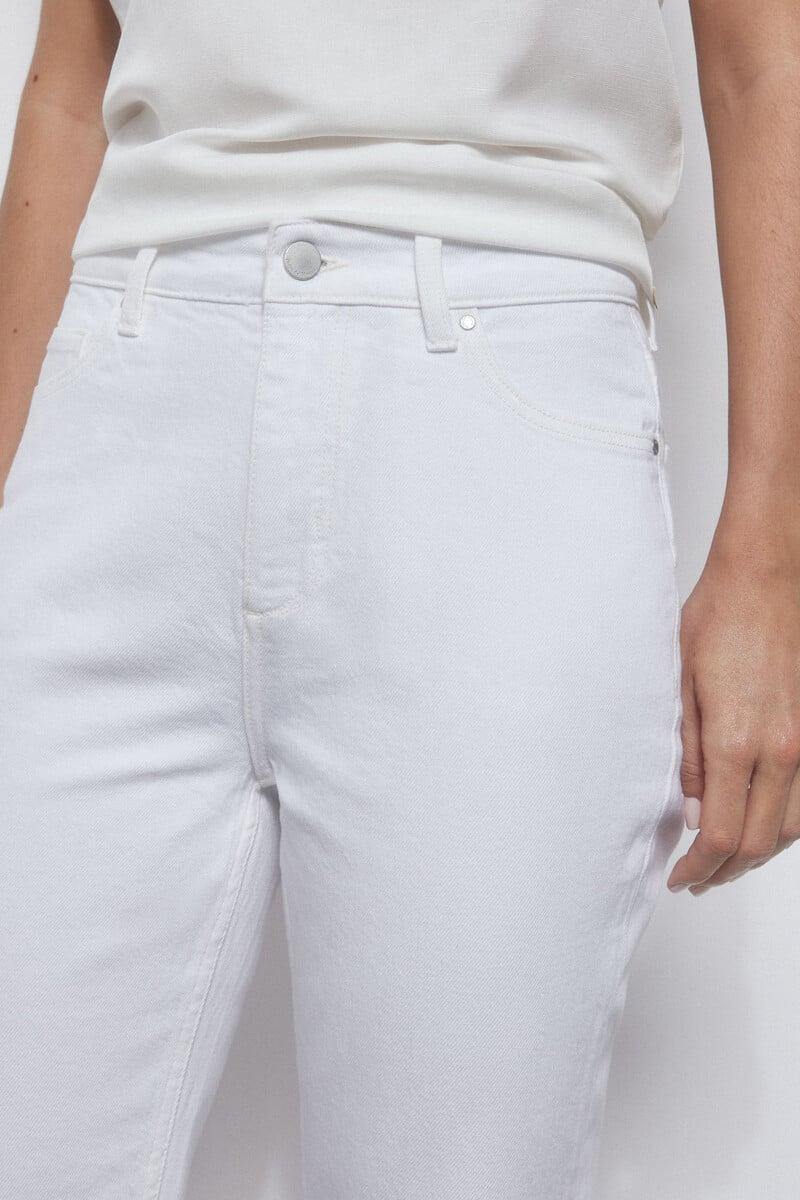 pedro del hierro Pantalón vaquero skinny flare cropped Rebajas online