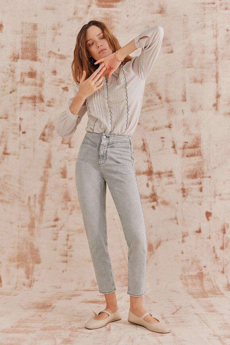 pedro del hierro Beatriz. Jeans con canesu COMPRAR AHORA