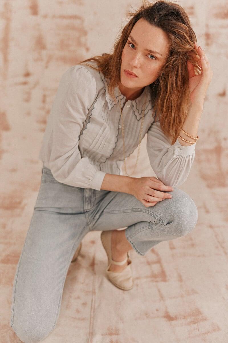 pedro del hierro Beatriz. Jeans con canesu COMPRAR AHORA