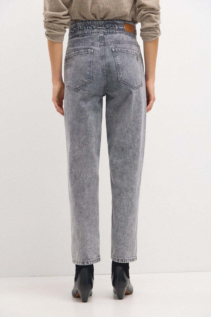 pedro del hierro Olinda. Jeans rectos con cortes ÚLTIMAS EDICIONES