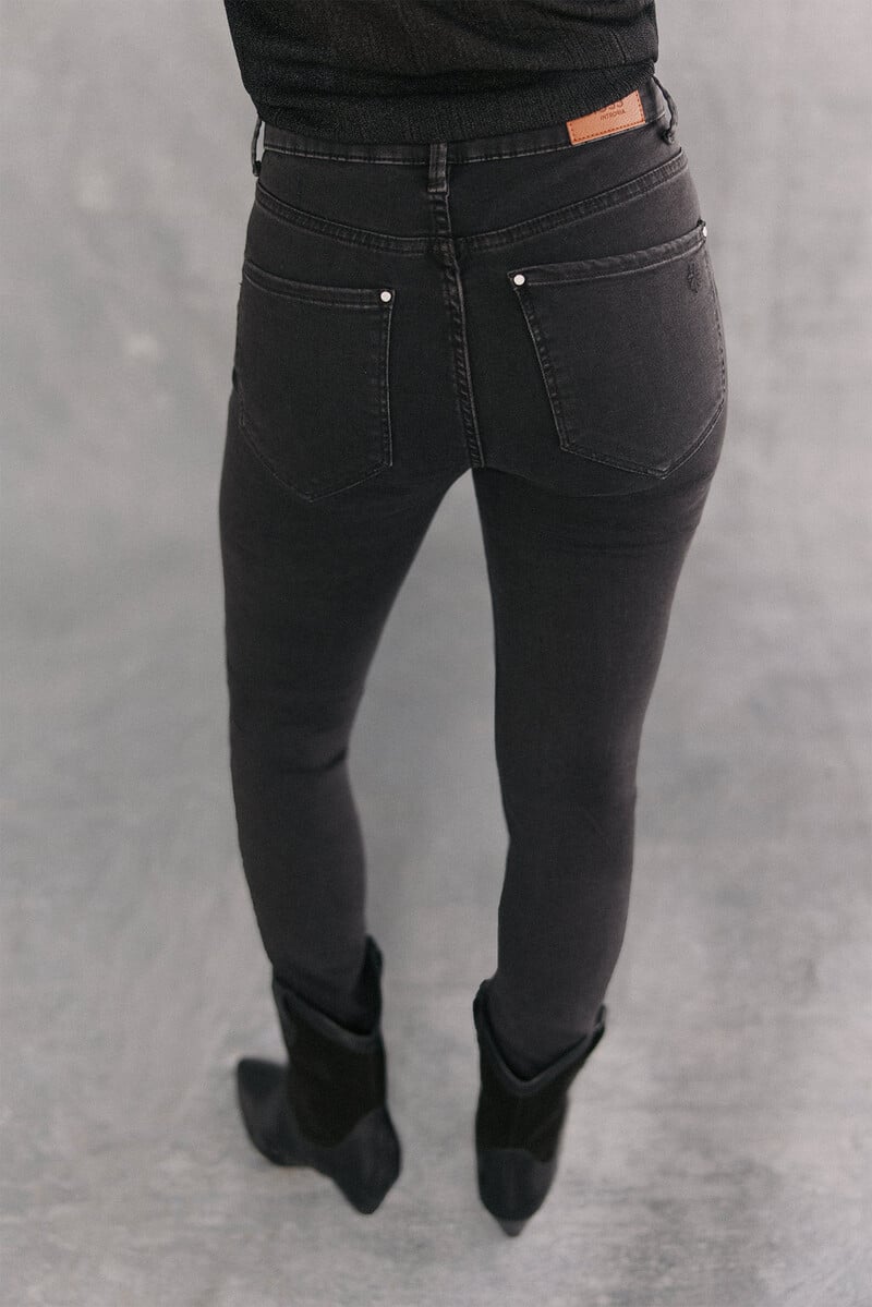pedro del hierro Odila. Jeans skinny con brillos Liquidación