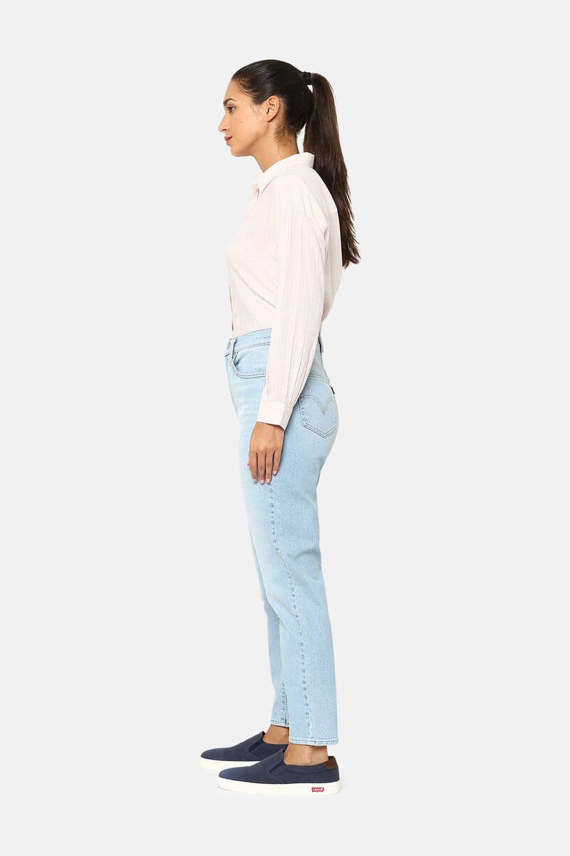 pedro del hierro Jeans Mom Tiro Alto Envío internacional gratuito