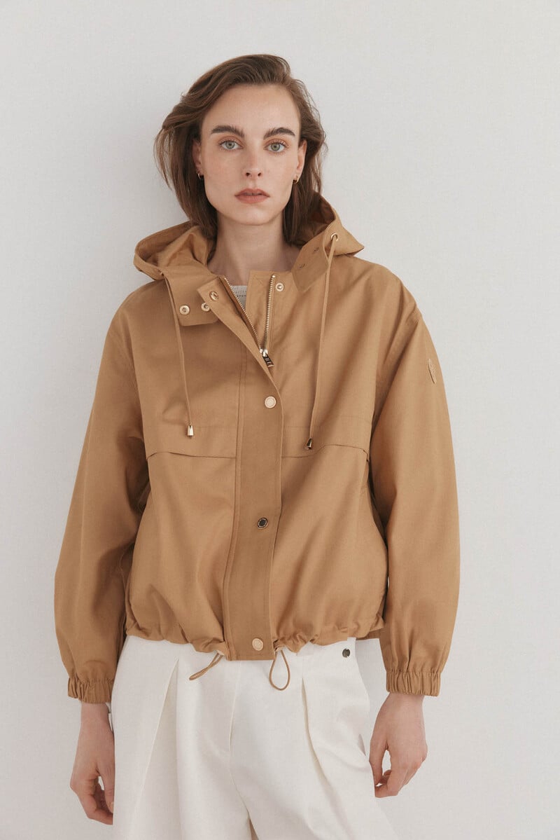 pedro del hierro Parka corta capucha Oferta exclusiva