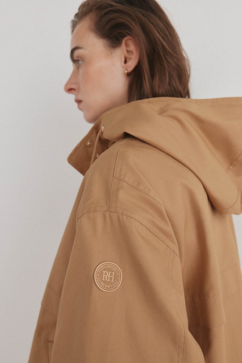 pedro del hierro Parka corta capucha Oferta exclusiva
