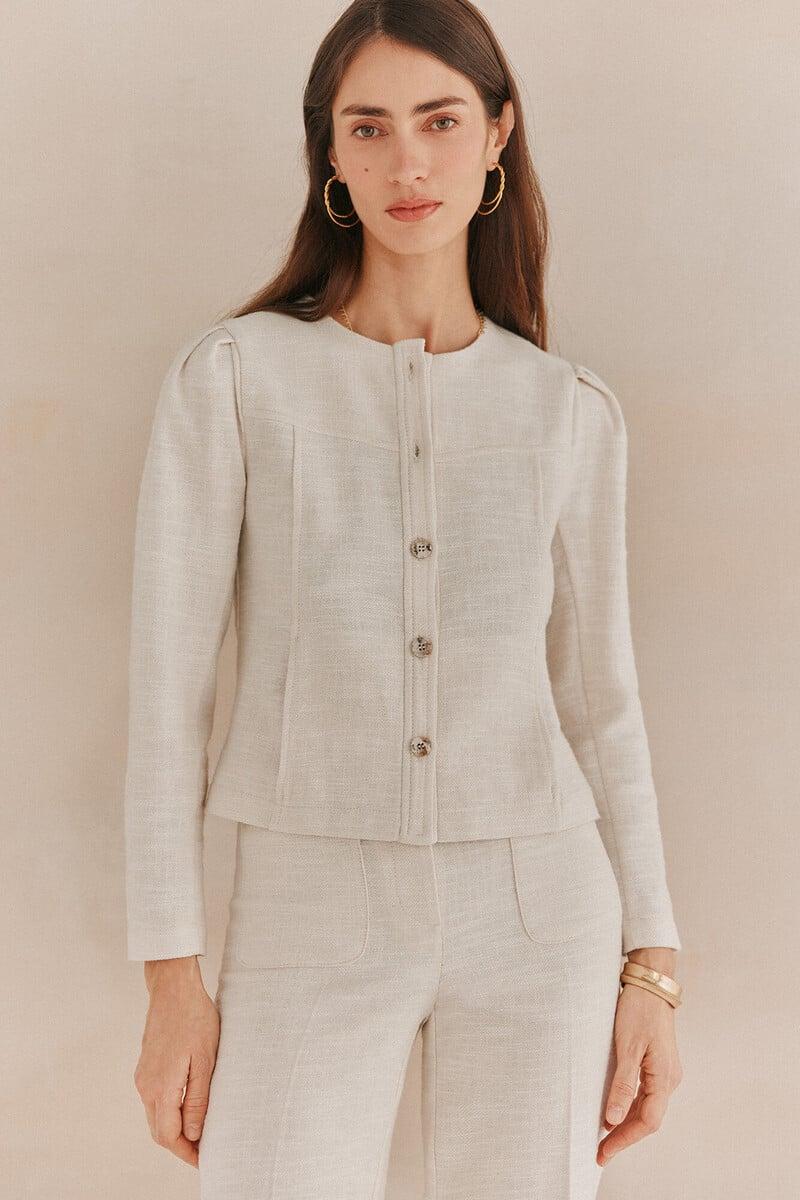 pedro del hierro Elena. Chaqueta elegante Ofertas especiales