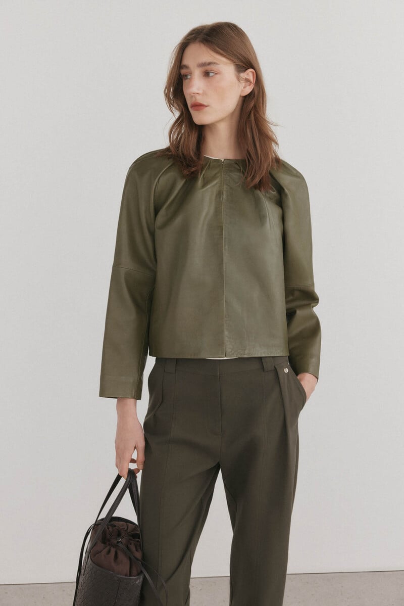 pedro del hierro Bomber soft piel En línea