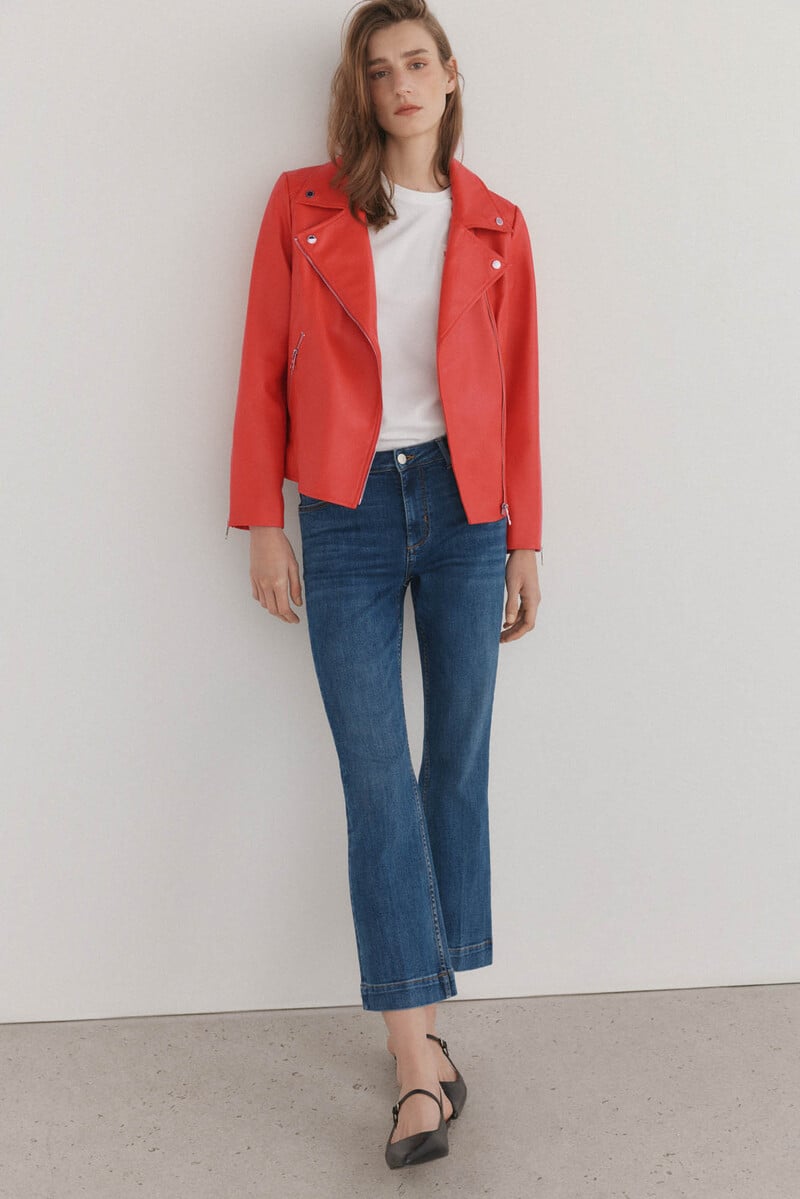 pedro del hierro Cazadora clásica piel Outlet
