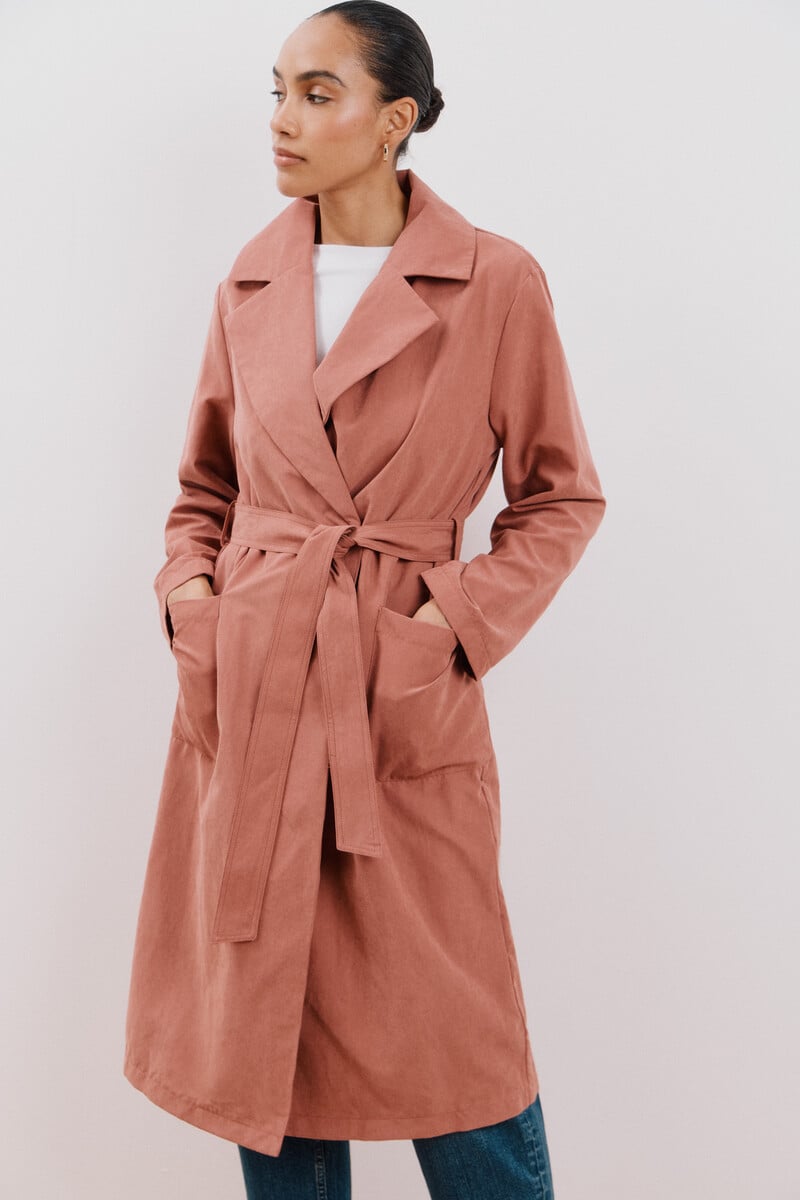 pedro del hierro Gabardina fluida waterrepelent Rebajas