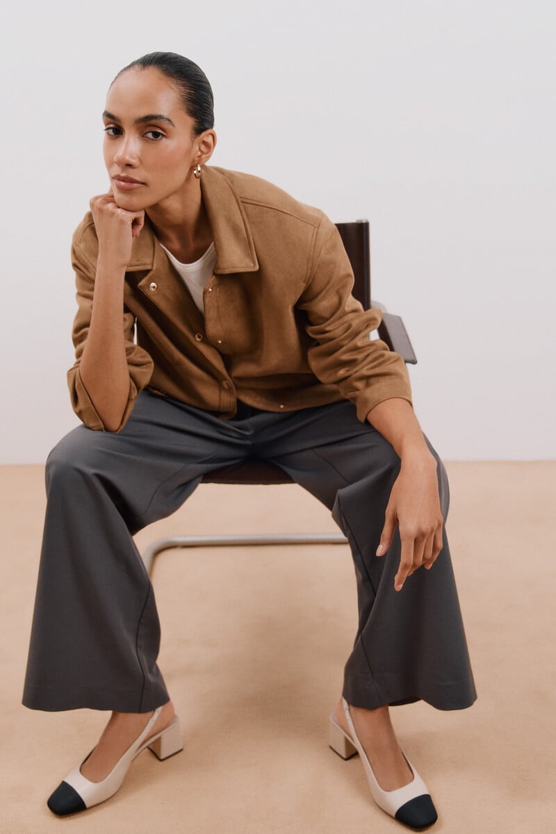 pedro del hierro Chaqueta efecto piel Ofertas