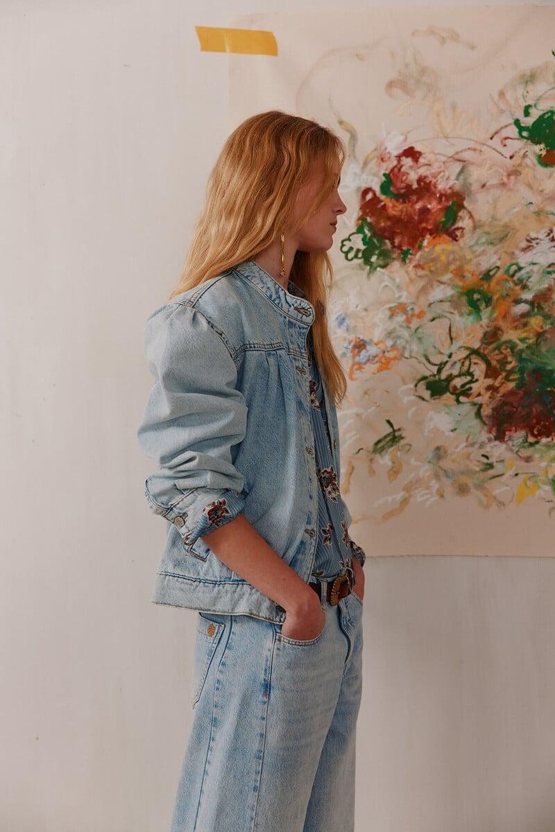 pedro del hierro Blanca. Chaqueta bomber denim Los más vendidos