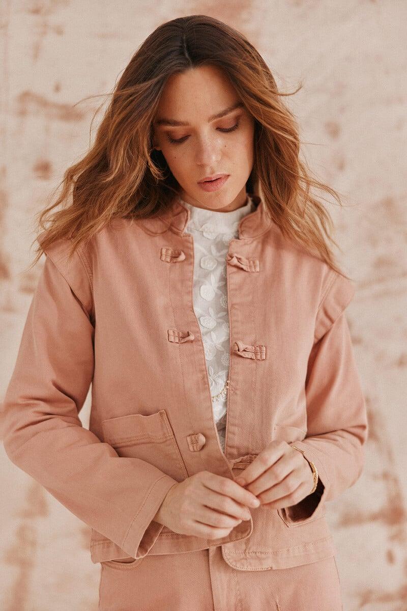 pedro del hierro Brunella. Chaqueta denim Ventas relámpago