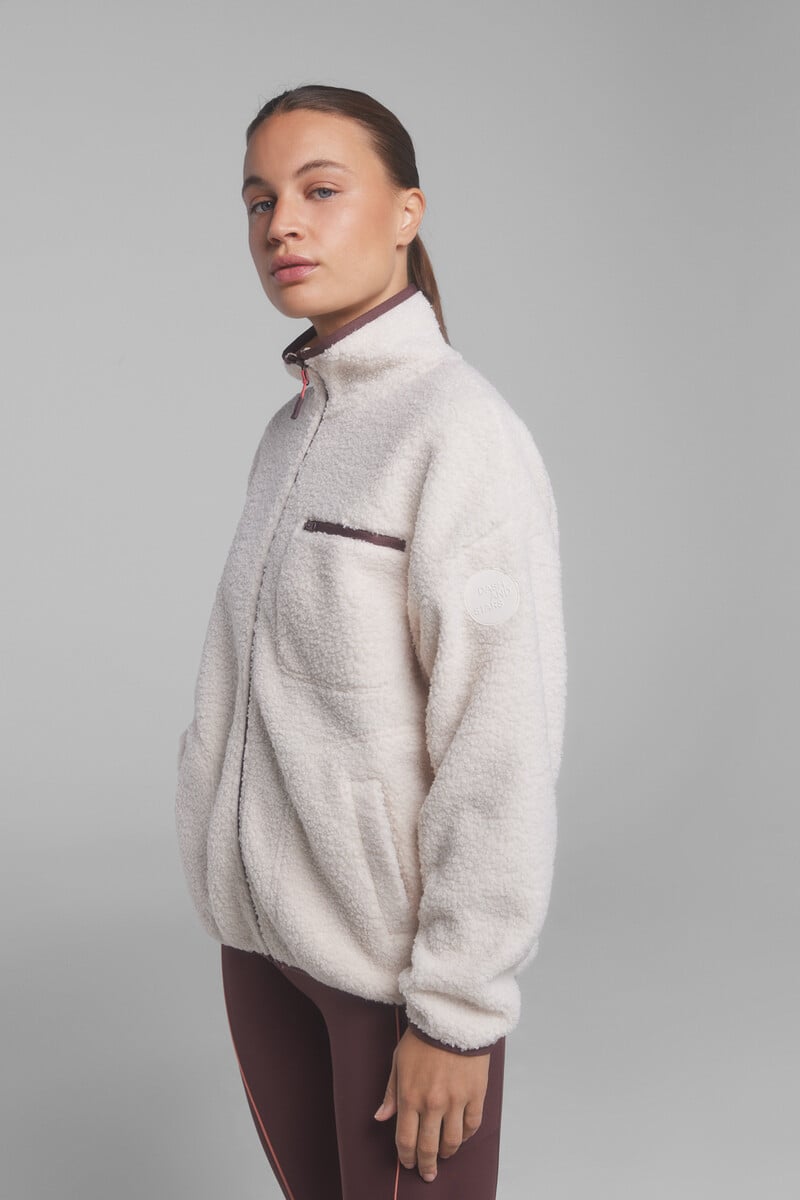 pedro del hierro Chaqueta borreguito beige Últimos 3 días