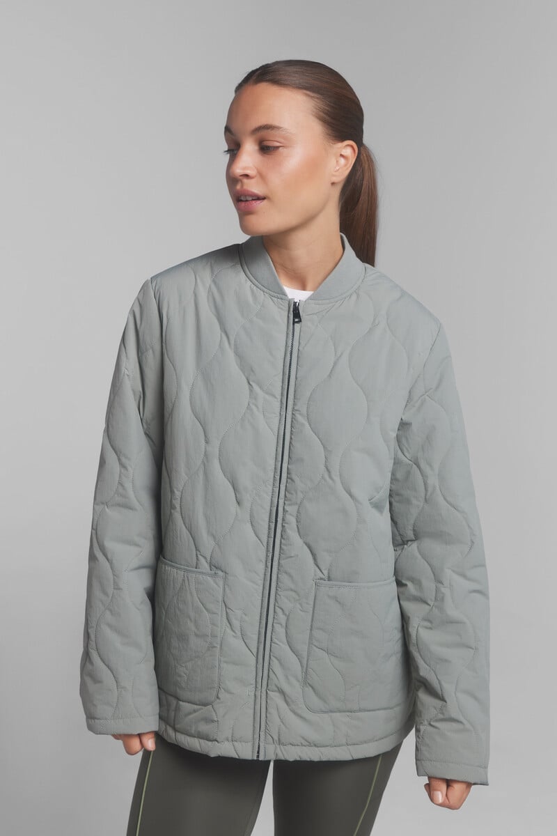 pedro del hierro Chaqueta técnica acolchada kaki COMPRAR AHORA