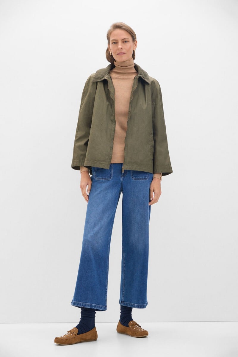 pedro del hierro Chaqueta corta encerada Precios de Black Friday