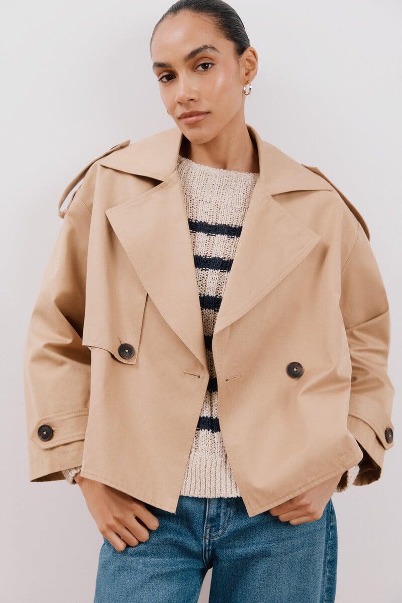 pedro del hierro Gabardina corta Devoluciones gratuitas