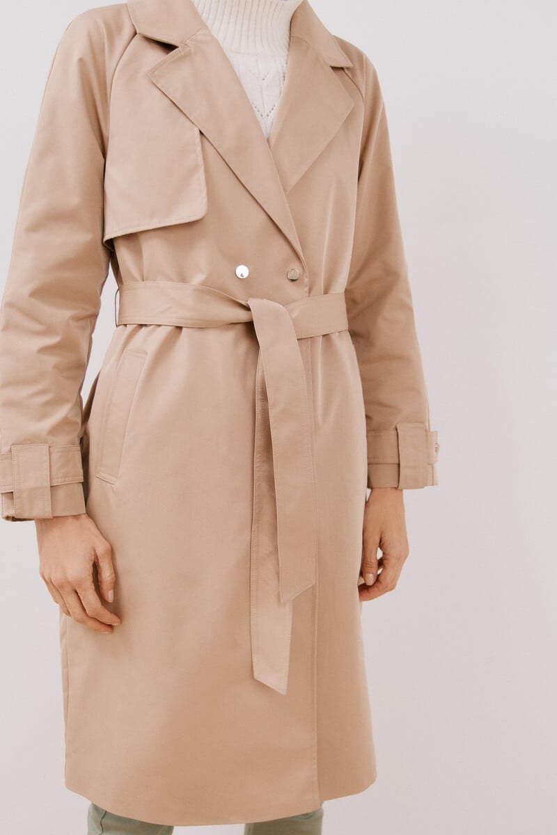 pedro del hierro Gabardina larga waterrrepelent 2025