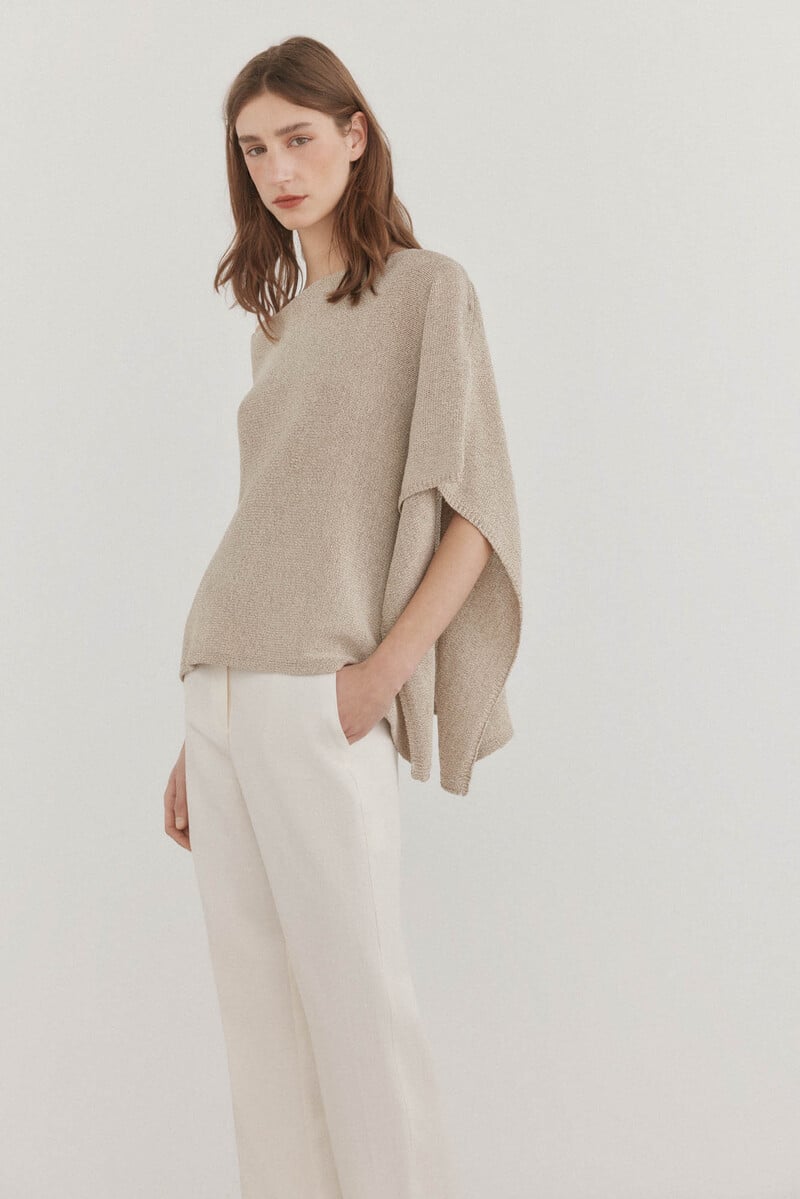 pedro del hierro Capa de punto fantasía Outlet