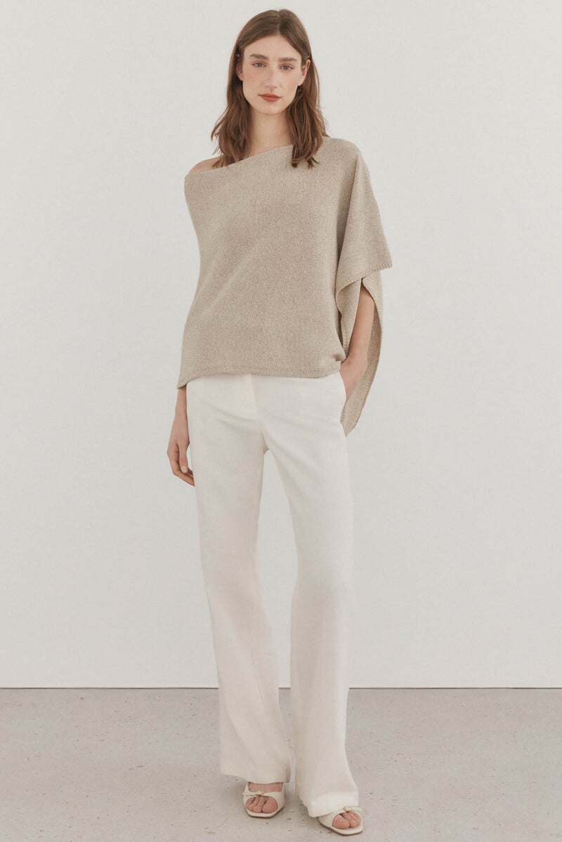 pedro del hierro Capa de punto fantasía Outlet
