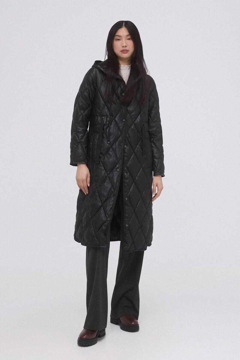 pedro del hierro Parka larga con capucha Ventas relámpago