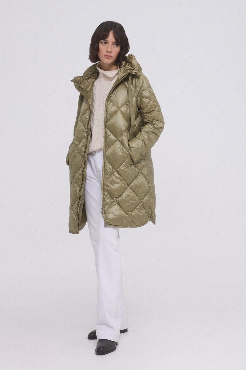 pedro del hierro Parka larga capucha Envío gratis