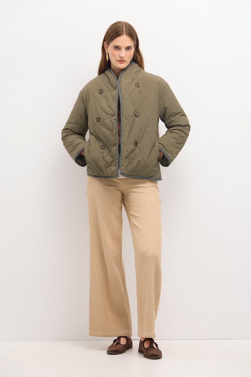 pedro del hierro Diana. Chaqueta acolchada con botones Últimos 2 días