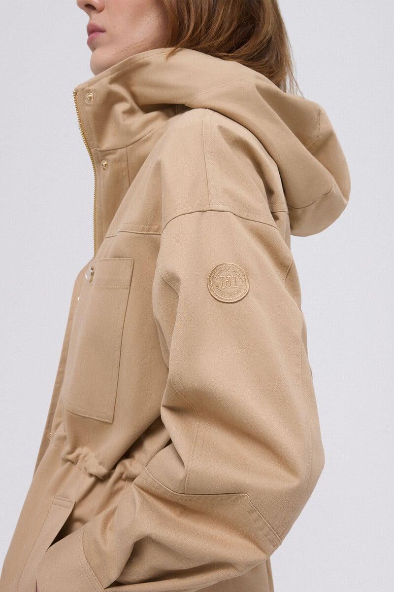 pedro del hierro Parka algodón capucha Oferta especial de fábrica