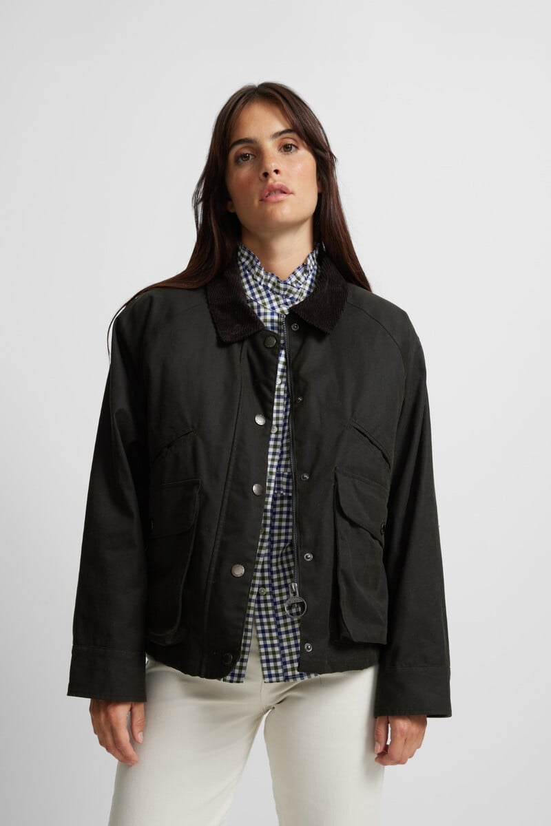 pedro del hierro Chaqueta encerada borrego Solo queda un día