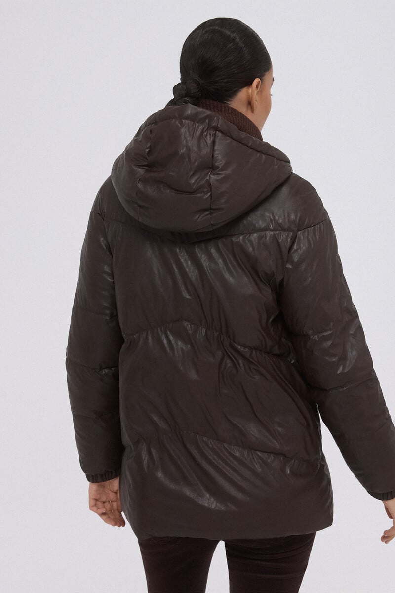 pedro del hierro Parka corta con capucha En oferta
