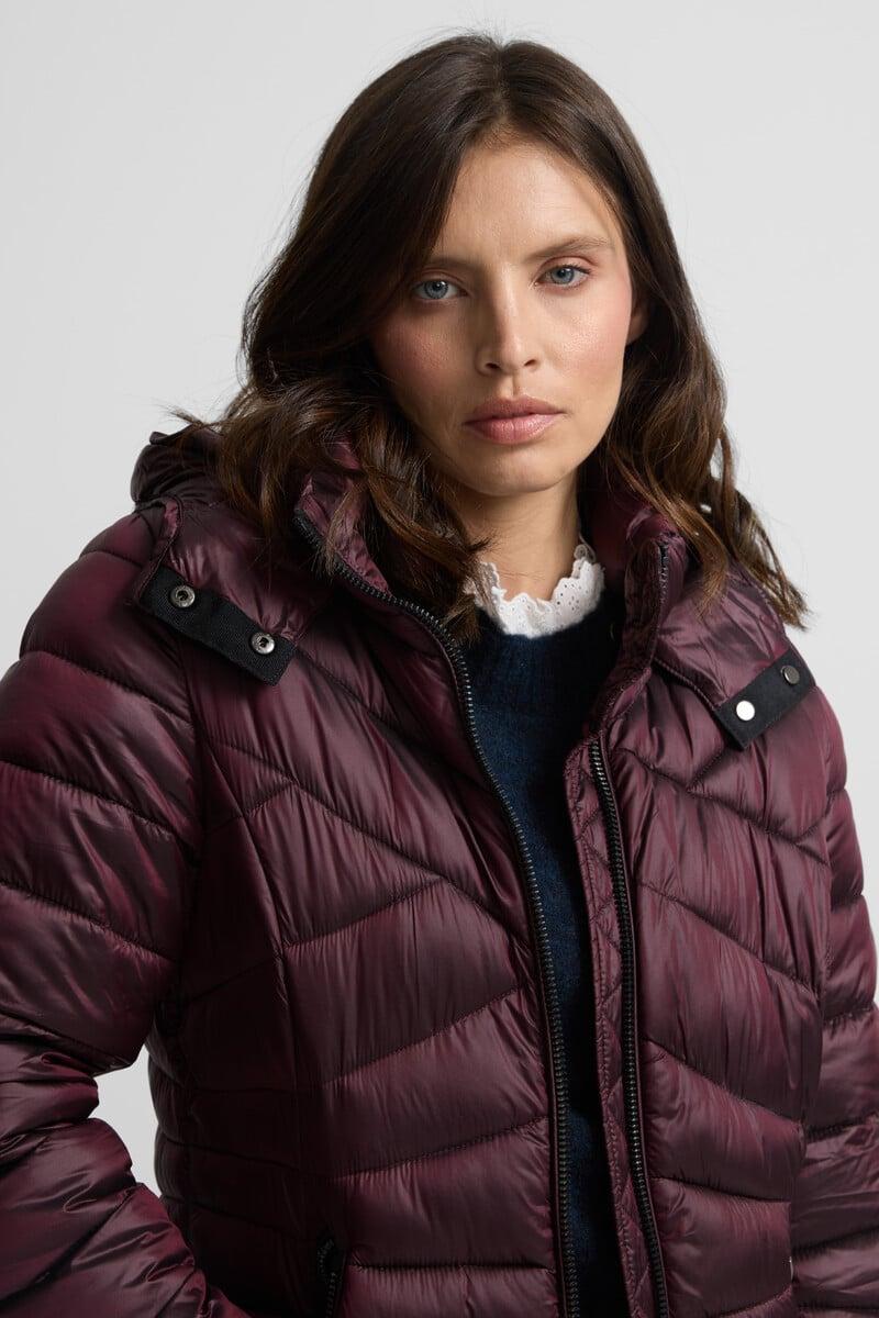 pedro del hierro Parka larga acolchada Rebajas de fin de temporada