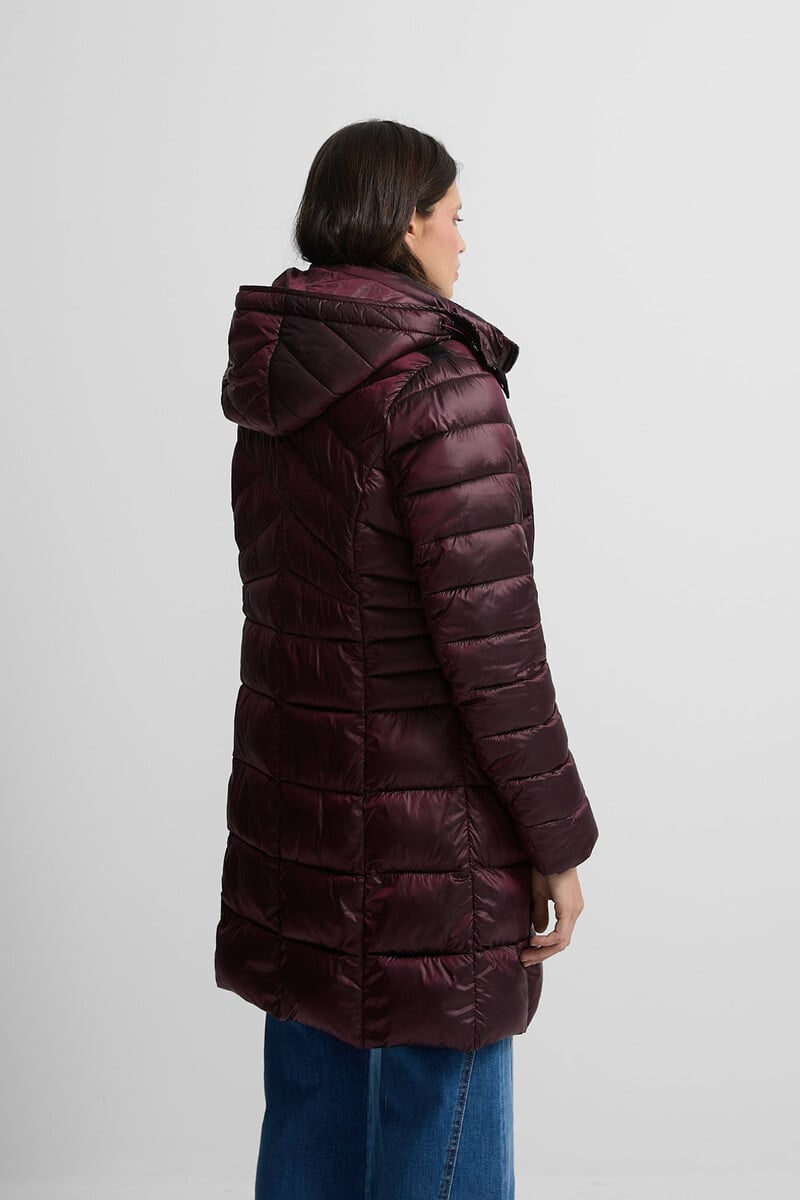 pedro del hierro Parka larga acolchada Rebajas de fin de temporada