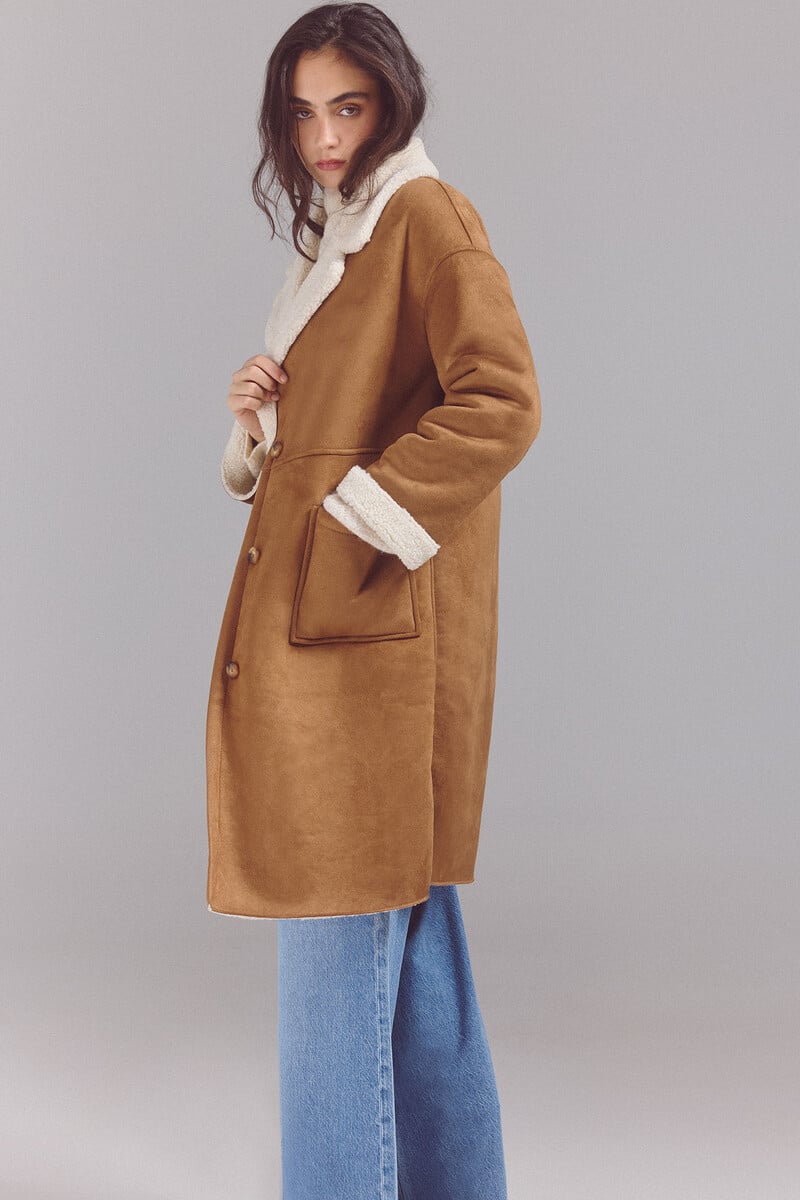 pedro del hierro Abrigo doble faz Outlet