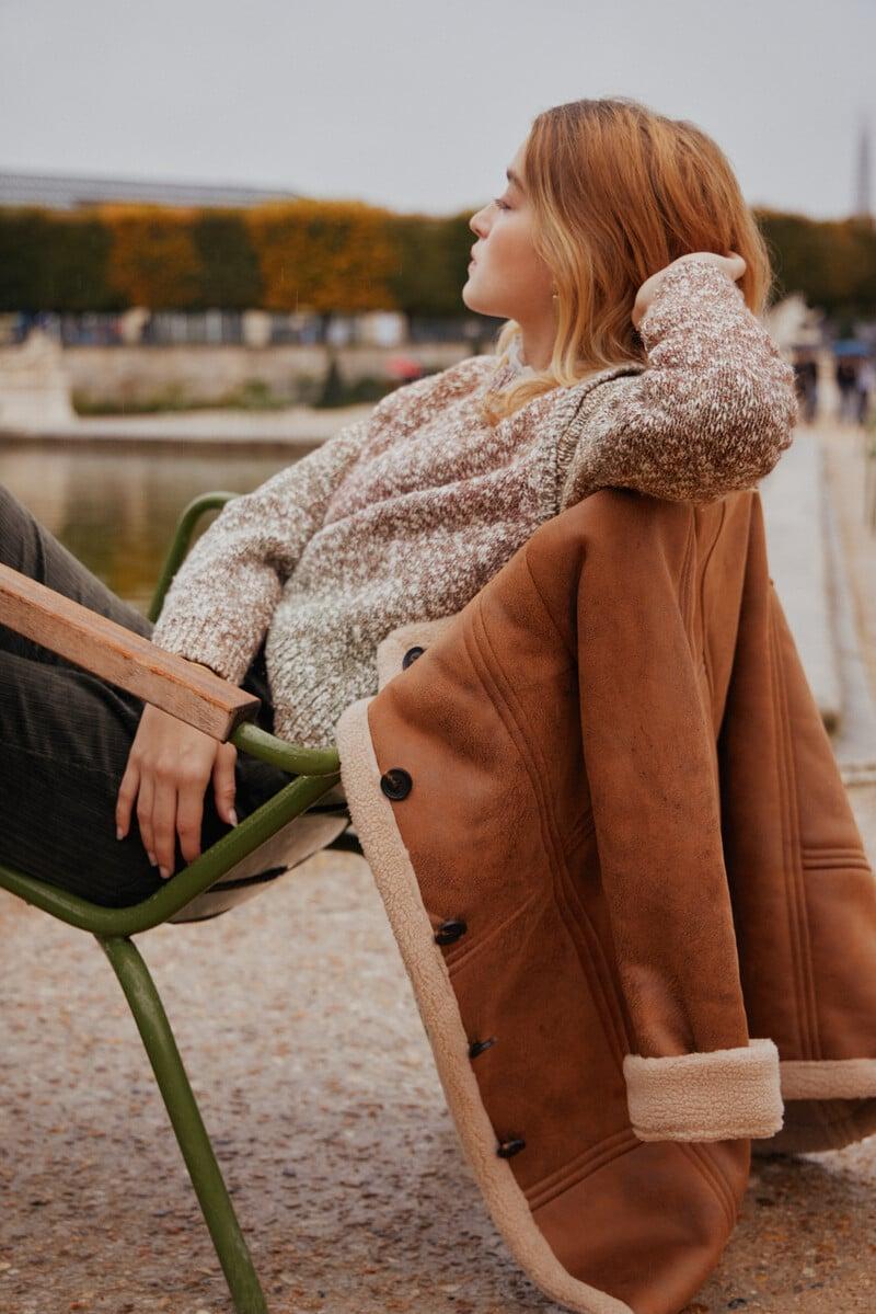 pedro del hierro Dasha. Abrigo doble faz largo Ofertas