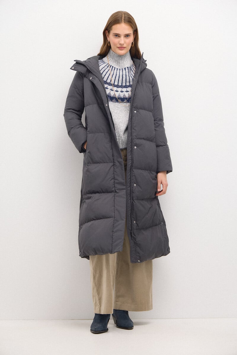pedro del hierro Donna. Anorak largo acolchado Gran oferta