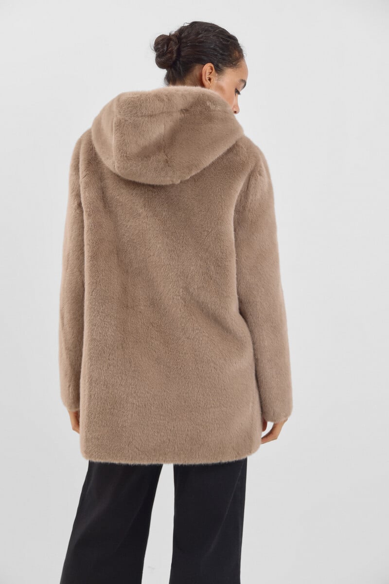 pedro del hierro Abrigo efecto doble faz reversible Descuento